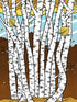 All Seeing Aspens - Print